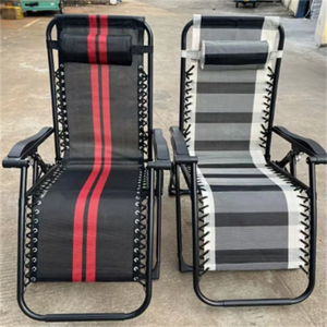 Chaise pliante Zero Gravity pour plage piscine <span class=keywords><strong>camping</strong></span> chaise longue portable - Product Image 5
