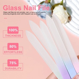 BAFA SURGICAL INSTRUMENTS BSI-MM-20 Lima de Uñas Desechable de Cristal de Doble Cara, Grano 100, Herramienta Duradera para Manicura y Cuidado de Uñas - Product Image 2