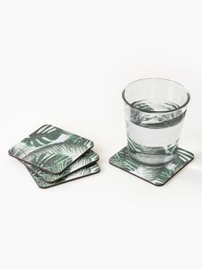 Posavasos de diseño moderno con tablero de MDF, impresión de adhesivo esmaltado, juego de 4 posavasos para bebidas, posavasos para té a un precio muy razonable - Product Image 4