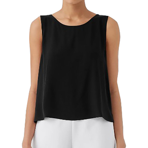 <b>High</b> Quality Breathable Casual Women's Chiffon Tank <b>Top</b> New Fashion Hot Sale with Factory Price OEM Service Offered - Product Image 2
