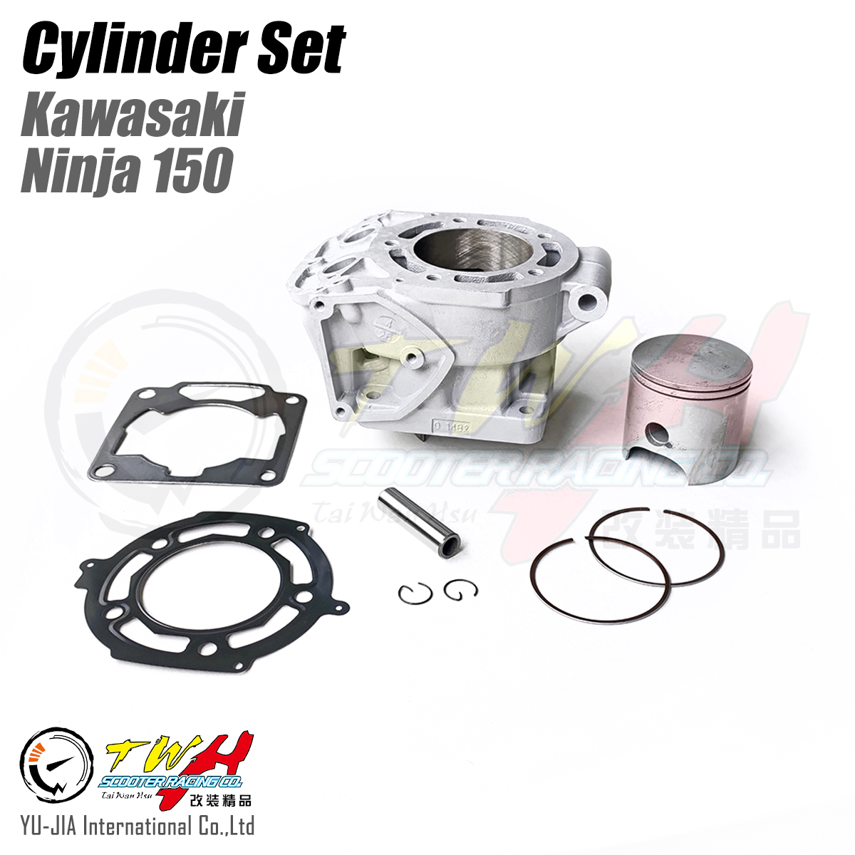 Top Quality 68MM Ceramic Cylinder Block Kit for Kawasaki Ninja150