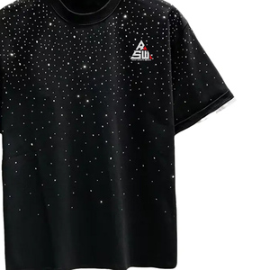 Camisetas de Hombre al por Mayor, Tejidas, 100% Algodón, con Lavado Ácido, Estilo Urbano, de Alta Calidad, Desgastadas, Personalizadas, Corte Regular, Vintage - Product Image 2