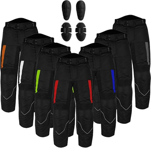 Pantalon de moto imperméable pour homme Samroz Sports, pantalon en textile de protection avec protections amovibles pour la moto - Product Image 1