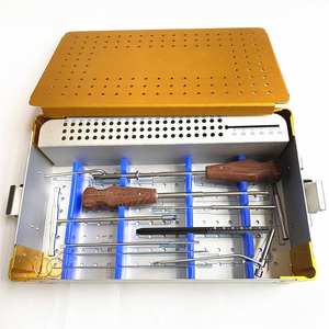 Meilleur kit d'instruments manuels pour vis canulées orthopédiques en chirurgie traumatique, avec guide de perçage 4.5mm 6.5mm 7.3mm - Product Image 1