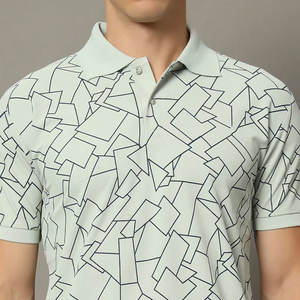 Camiseta Polo para Hombre, Moderna y Cómoda, Corte Ajustado, Color Liso, Diseña Tu Propia Camiseta Polo - Product Image 2