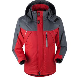 Chaqueta de invierno Softshell para hombre para exteriores, senderismo de montaña y esquí, forro polar, cortavientos, ropa de seguridad - Product Image 2