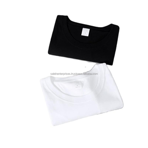 Camiseta de Algodón para Hombre de Alta Calidad, Ligera, 200 GSM, Suave, Cómoda, Transpirable, Elegante, Informal, para Uso Diario, Verano, Proveedor OEM - Product Image 3