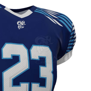 Uniforme de Fútbol Americano de Diseño Personalizado, Tela de Poliéster de Alta Calidad con Tecnología Avanzada de Control de Humedad - Product Image 6