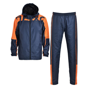 Conjunto de Chaqueta y Pantalones Deportivos Personalizados para Hombre, Cortavientos, Transpirable, 2 Piezas, Venta al Por Mayor OEM - Product Image 6