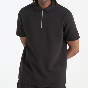 Cotton <b>Men</b> Polo Lapel Collar Short Sleeve Button T-shirt Polo Shirt Casual <b>Men's</b> <b>Pullover</b> Tops Tees Clothes Casual T-shirt - Product Image 4