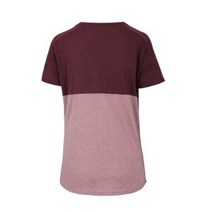 Men's Color Blocked Short Sleeve T-<b>Shirt</b> O-Neck Knitted Casual Regular Fit Solid Design - Product Image 5
