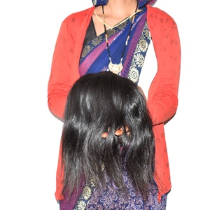 Mèches indiennes crépues à cuticules alignées, tissage à double trame, extensions de cheveux humains, 100% - Product Image 4