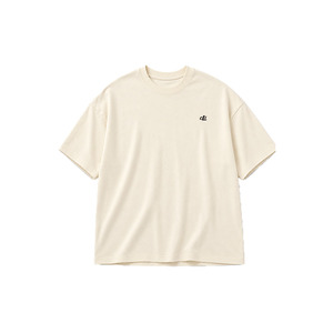 Chemises pour hommes vintage de haute qualité, coupe oversize à épaules tombantes, impression de logo personnalisée, coton 240 g/m², vente en gros, tissu jersey vierge - Product Image 3