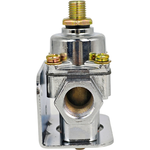 Kit de régulateur de pression de carburant réglable 2-804 pour carburateur Holley 1-4 PSI 3/8in NPT avec restriction de 220" (7/32") - Product Image 3
