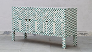 Artisan Bone Inlay <b>Chest</b> of <b>Drawers</b> Custom Luxury Wooden Bedroom Furniture Exporter - Product Image 3