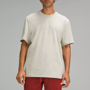 T-shirt pour homme de qualité supérieure, grande taille, surdimensionné, manches longues, imprimé en sérigraphie, dernier design, personnalisez votre logo de marque - Product Image 2