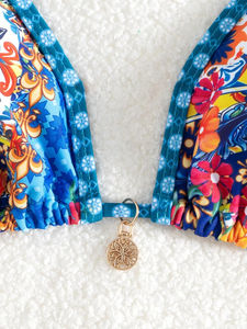 Nouveaux ensembles de bikinis pour femmes au design personnalisé, best-sellers, couleur unie, matière unie, pour adultes - Product Image 5