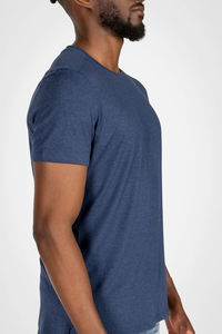 Camisetas de Hombre de Primera Calidad con Diseño de Hombros Caídos, Logotipo OEM Personalizado, Camiseta 100% Algodón, Camiseta Extra Grande de Lujo - Product Image 2