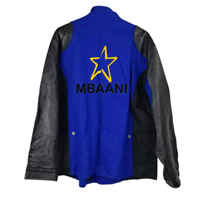 Veste de travail ignifuge et résistante à la chaleur à manches longues blanche MBAANI, vêtements de sécurité pour la coulée - Product Image 4