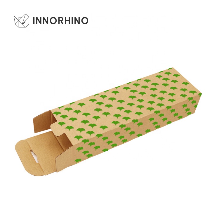 Corrugated Poster Shipping Box | 30-100cm Custom Long Kraft Mailing Box for Posters Blueprints Maps Art Prints Packaging