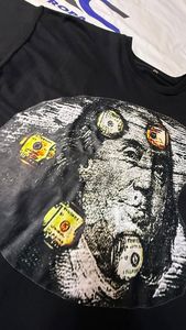 Camiseta de Manga Corta para Hombre, Estilo Urbano, Corte Regular, Impresión DTF, 100% Algodón, Secado Rápido, Transpirable - Product Image 3