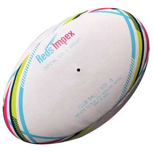 Balón de Rugby Personalizado Hecho de Caucho Sintético Diseñado para Entrenamiento y Partidos de Club con Alto Rendimiento de Agarre y Juego Regular - Product Image 2