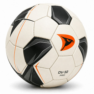 Ballon de football personnalisé avec logo, 32 panneaux, taille 5, cousu à la main, en cuir PU, pour matchs et entraînements, fabricant en gros - Product Image 1
