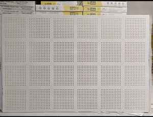 Direct Factory SupplyPerforated Gypsum Board Acoustic <b>Ceiling</b> Panel Sound Decorative <b>Ceiling</b> Solution Available For Sale - Product Image 2