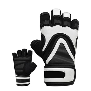 Half Finger <b>Fitness</b> <b>Gloves</b> For Unisex Breathable Mesh Adjustable Wrist Strap Gym Weight Lifting <b>Gloves</b> Unisex with OEM ODM - Product Image 4