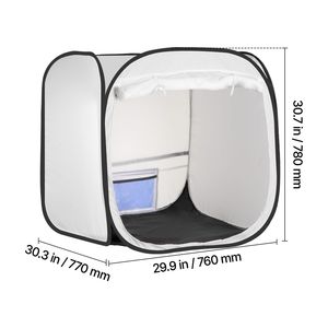Tenda Portatile Pop-Up per Verniciatura con Porta a Rete 28,3 X 28,5 X 29,5 Pollici, Tenda per Verniciatura a Spruzzo per Lavori sul Posto - Product Image 5