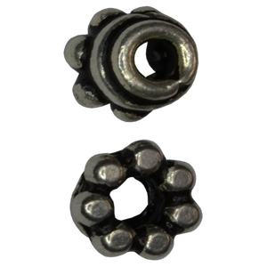 925 Silver Half Round <b>Spacer</b> Jewelry Findings & Components <b>Spacers</b> Manufacturer and Supplier of Silver <b>Spacers</b> - Product Image 1
