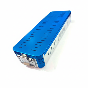 Boîte vide en aluminium 16" x 6.5" x 3" pour instruments chirurgicaux - Product Image 1