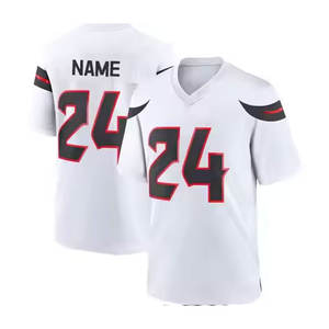 Conjunto de Uniforme de Rugby Blanco y Negro para Hombre, Ropa Deportiva Transpirable Personalizada para Adultos, Camisetas de Rugby Sublimadas OEM - Product Image 2