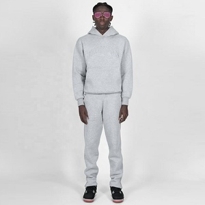 Oferta Especial: Conjuntos Deportivos con Capucha para Hombre, Estampados, con Cierre, Estilo Urbano, 100% Algodón, Transpirables, Diseño Personalizado para Invierno - Product Image 1