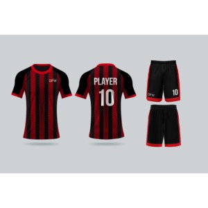 Conjunto de Uniforme de Fútbol Moderno para Hombres y Niños, Camiseta y Pantalones Cortos, Ropa Deportiva Cómoda y Transpirable para Jugar a Diario - Product Image 3