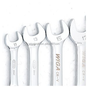 Juego de Llaves de Trinquete Cortas WIGA-6PC, Cromo Vanadio, Antideslizantes, para Espacios Reducidos, Mantenimiento Industrial - Product Image 3