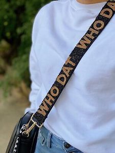 Custom Name Beaded Bag <b>Strap</b> Personalized Purse <b>Strap</b> Handmade Statement Shoulder <b>Strap</b> - Product Image 1