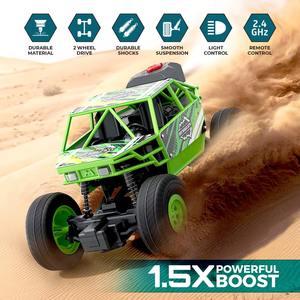 Voiture télécommandée tout-terrain Mirana High Speed ATV Rock Crawler Duster 2WD avec échappement de fumée, jouet pour enfants, rechargeable par USB type C - Product Image 2