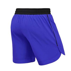 Shorts pour hommes violets à séchage rapide avec taille élastique et poches latérales, style sport décontracté, longueur courte, couleur unie, tissu tissé 2026 - Product Image 2