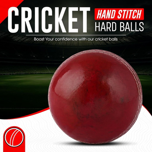 <b>Top</b> Grade Alum Tanned Leather Cricket Balls Professional Hand Stitched Red Color Match Balls for Test T20 Tournaments - Product Image 4