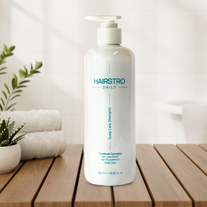 Champú HAIRSTRO para el Cuidado Diario del Cuero Cabelludo 500ml, Alivio para la Caída del Cabello, Anticaspa, Unisex, para Todo Tipo de Cabello, Empaque Personalizado - Product Image 3