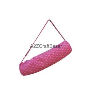 Yoga Bags 100% Cotton Quilted Multifunctional Gym Bag Zipper Travel <b>Luggage</b> Outdoor Sport Casual Eco-Friendly Reusable - Product Image 1