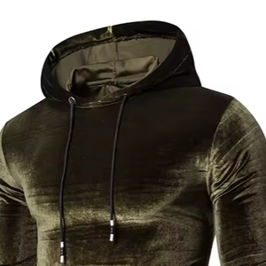 Sudadera con Capucha de Terciopelo Ligero Premium, Material Duradero, Transpirable, Ecológico, Bordado, Venta Caliente, Logotipo Personalizado al por Mayor - Product Image 2