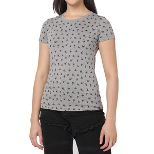 Camisetas Sexys de Cuello en V para Mujer, 100% Algodón, Camisetas Modernas de Manga Corta con Cuello en V, Transpirables para Damas - Product Image 1
