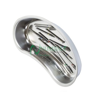 Plateaux rénaux en acier inoxydable allemand pour la chirurgie générale, les opérations ORL, l'utilisation en salle d'opération, vente en gros, manuel - Product Image 6