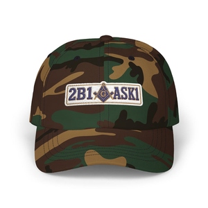 Gorra de béisbol Master Mason Blue Lodge 2B1 ASK1, gorra ajustable de algodón bordada, varios colores - Product Image 5