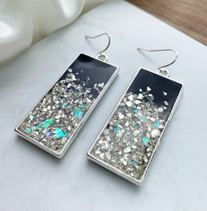 <b>Top</b> Selling Resin Earrings Eco Friendly Resin Earrings Hand Crafted Colorful Resin Earrings Custom Logo Factory Wholesale Resin - Product Image 2