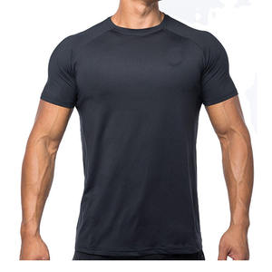 Custom Logo Polyester <b>Stretch</b> Gym T <b>Shirt</b> <b>Mens</b> Tee Athletic Fit <b>Shirt</b> Workout <b>Shirt</b> Fast Delivery - Product Image 3