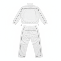 Ensemble de survêtement coupe-vent pour homme, réfléchissant, imperméable, personnalisable, OEM, vente en gros