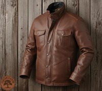 Veste d'hiver à capuche en cuir véritable sur mesure pour hommes et femmes, fabrication artisanale OEM, manteau de motard sur mesure, qualité supérieure, doublure en sherpa